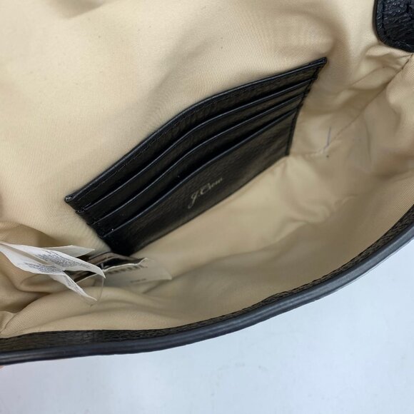 J. Crew Black Mini Pebbled Leather Belt Bag | Stylish & Versatile - Picture 10 of 12